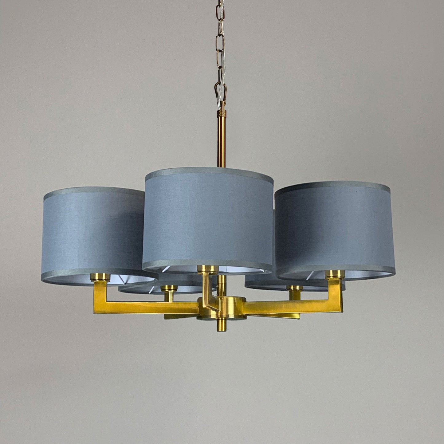 Hallburn Antique Gold 5 Light Ceiling Fitting