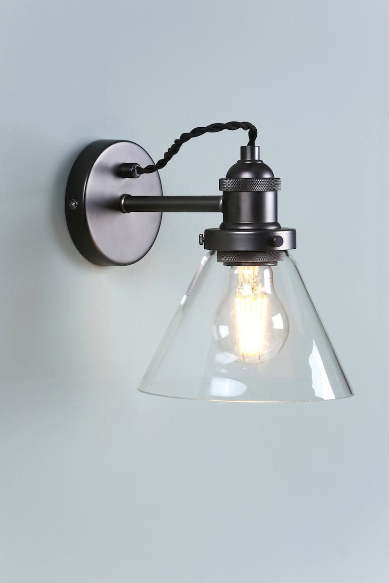 Isaac Wall Light Nickel