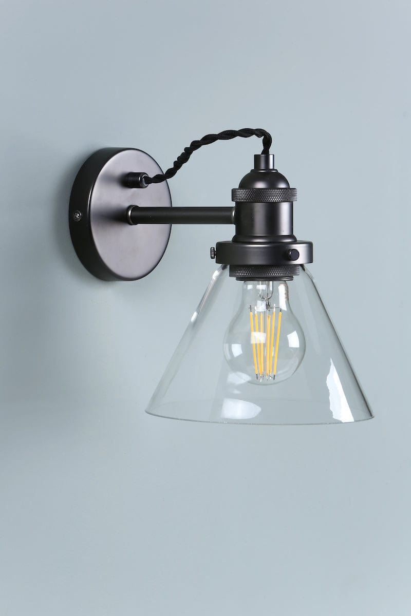 Isaac Wall Light Nickel
