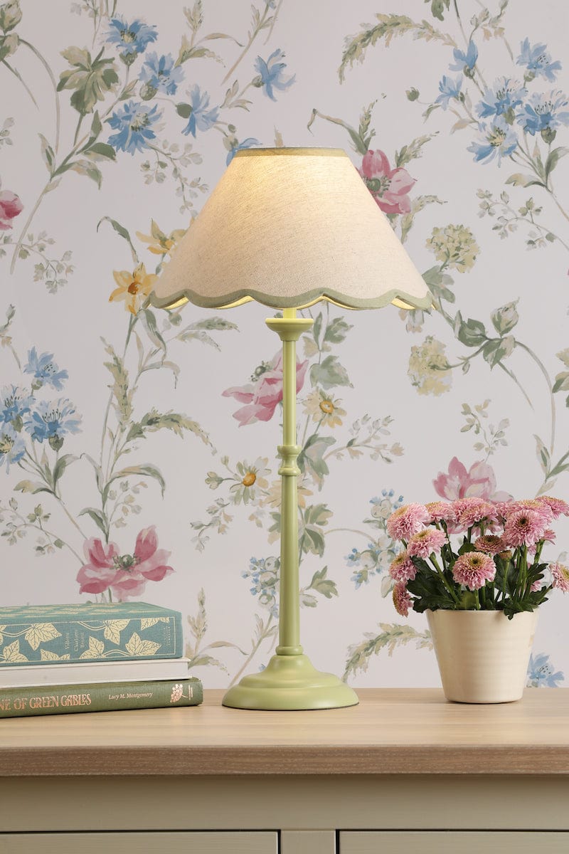 Cordwell Green Table Lamp with Shade