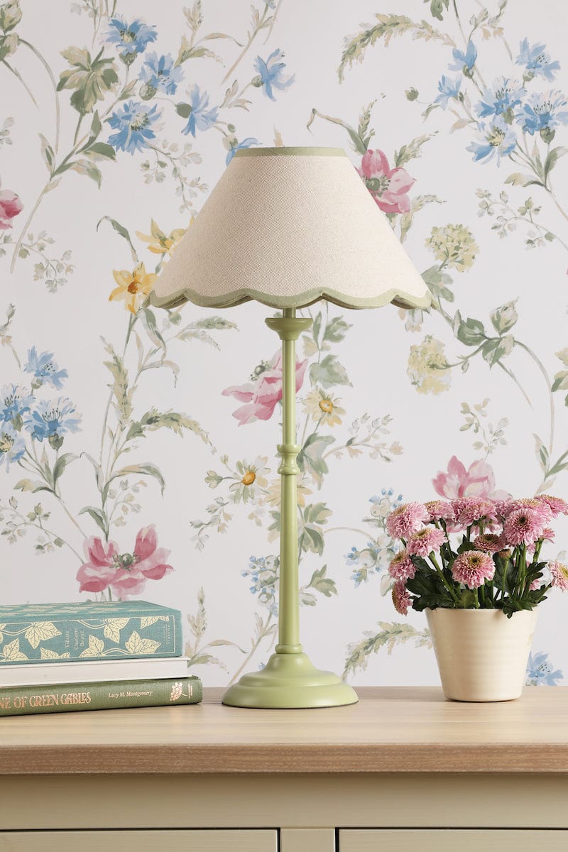 Cordwell Green Table Lamp with Shade
