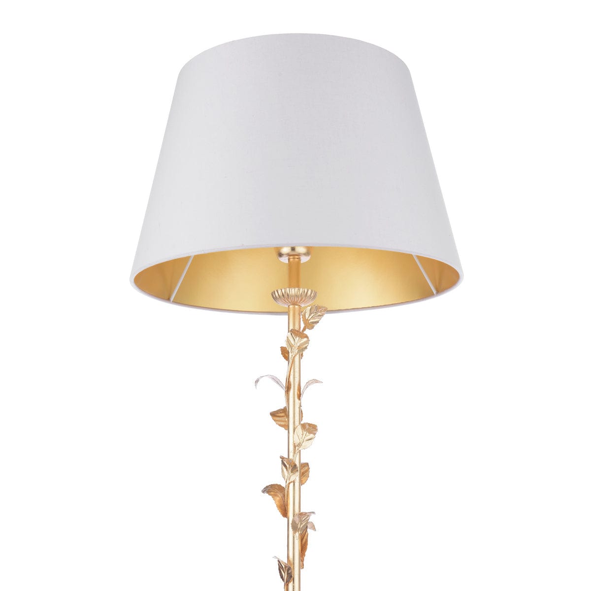 Halton Gold Leaf Floor Lamp