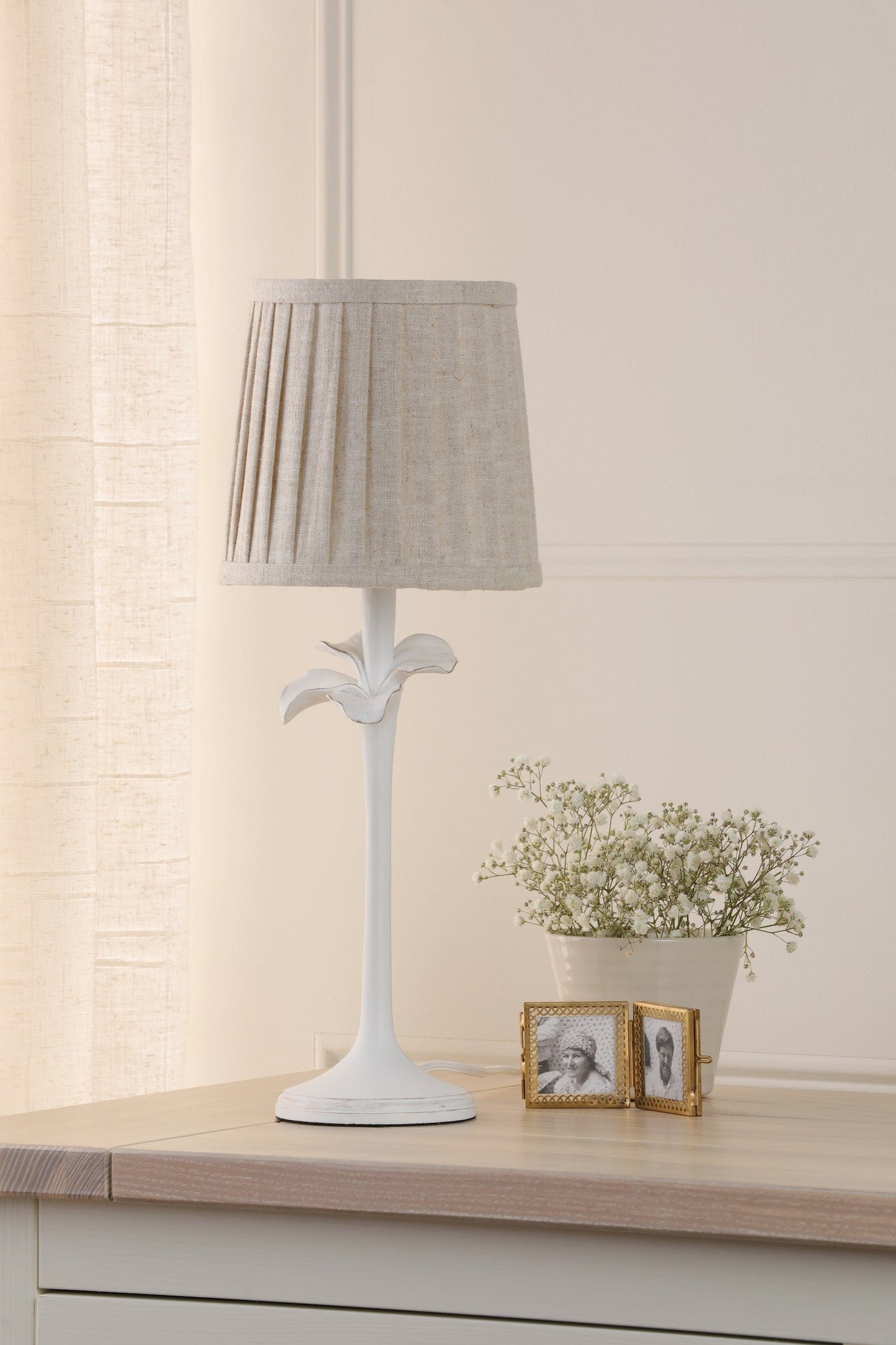 Eleni White Table Lamp