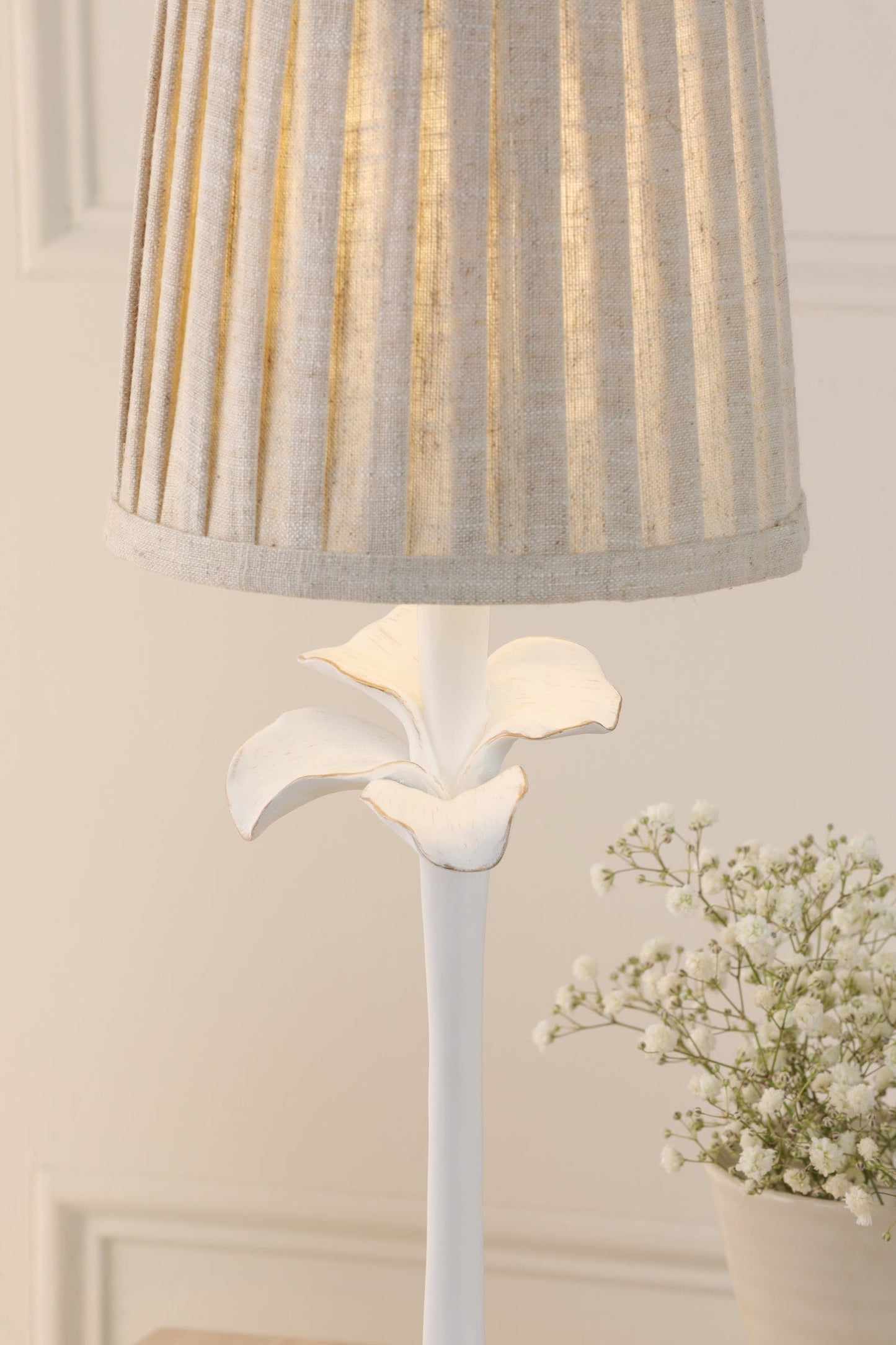 Eleni White Table Lamp