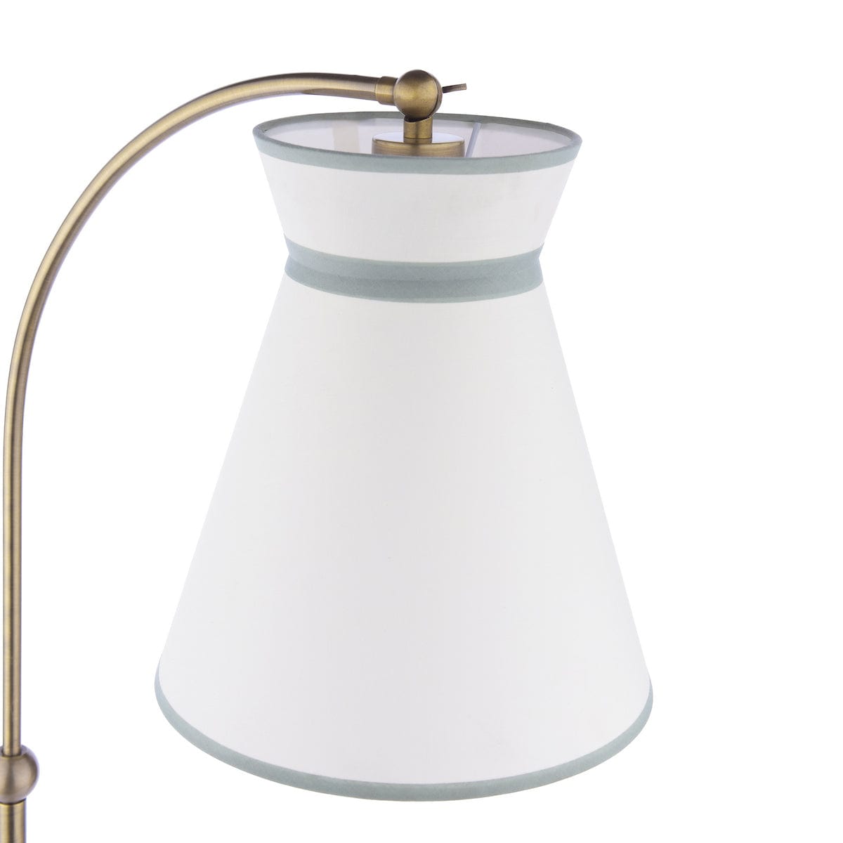 Dearham Antique Brass Floor Lamp