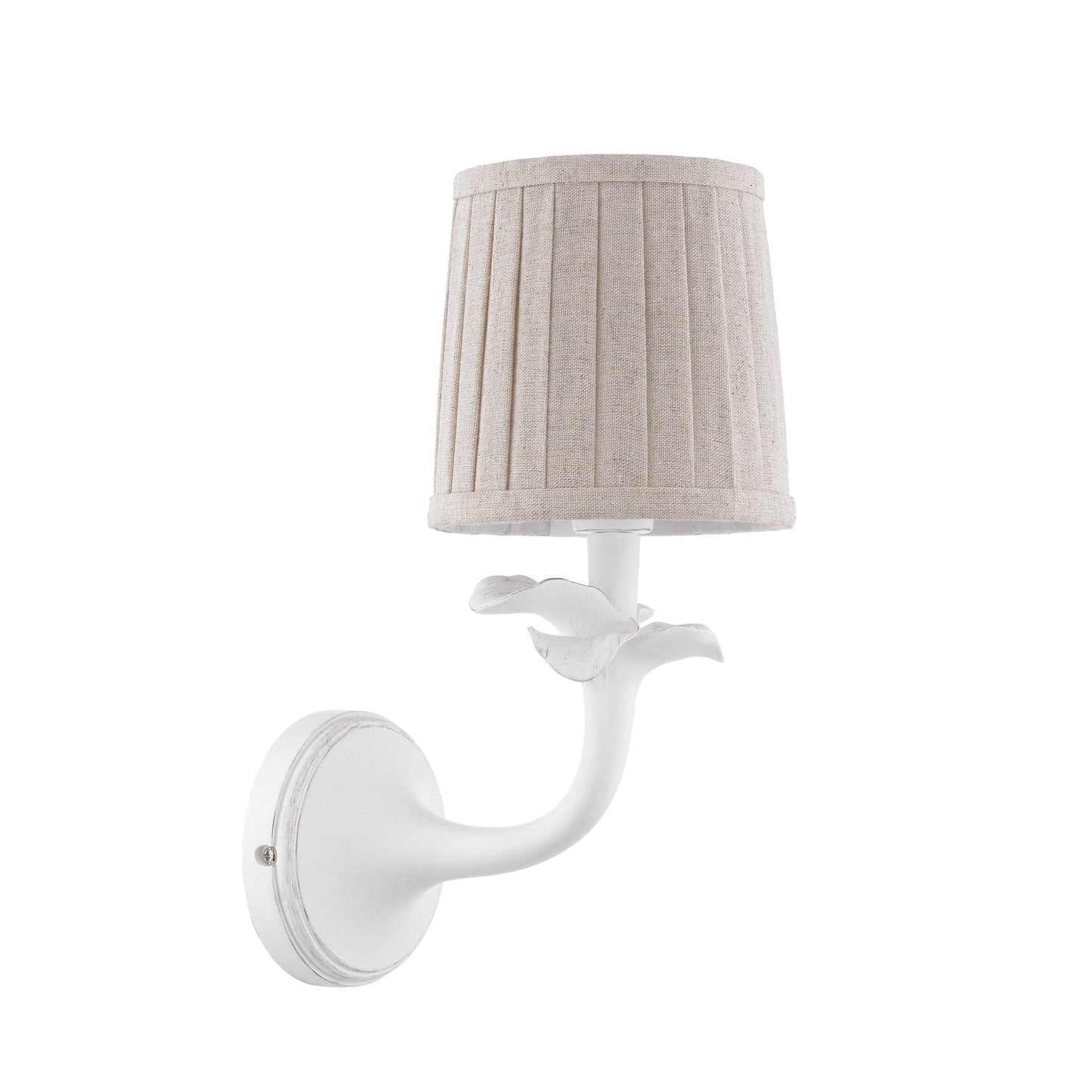 Eleni 1 Light White Wall Light