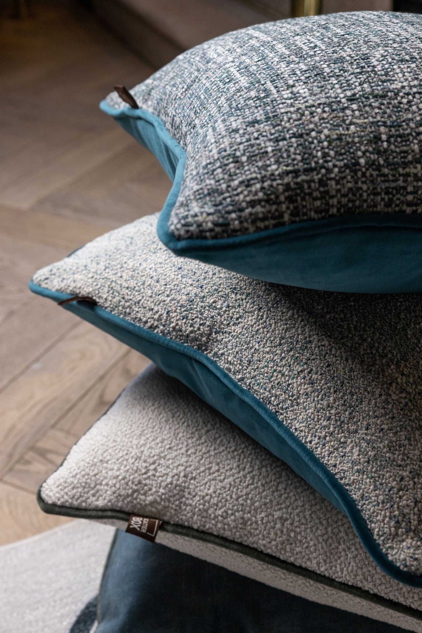 Beckett Green & Teal Cushion