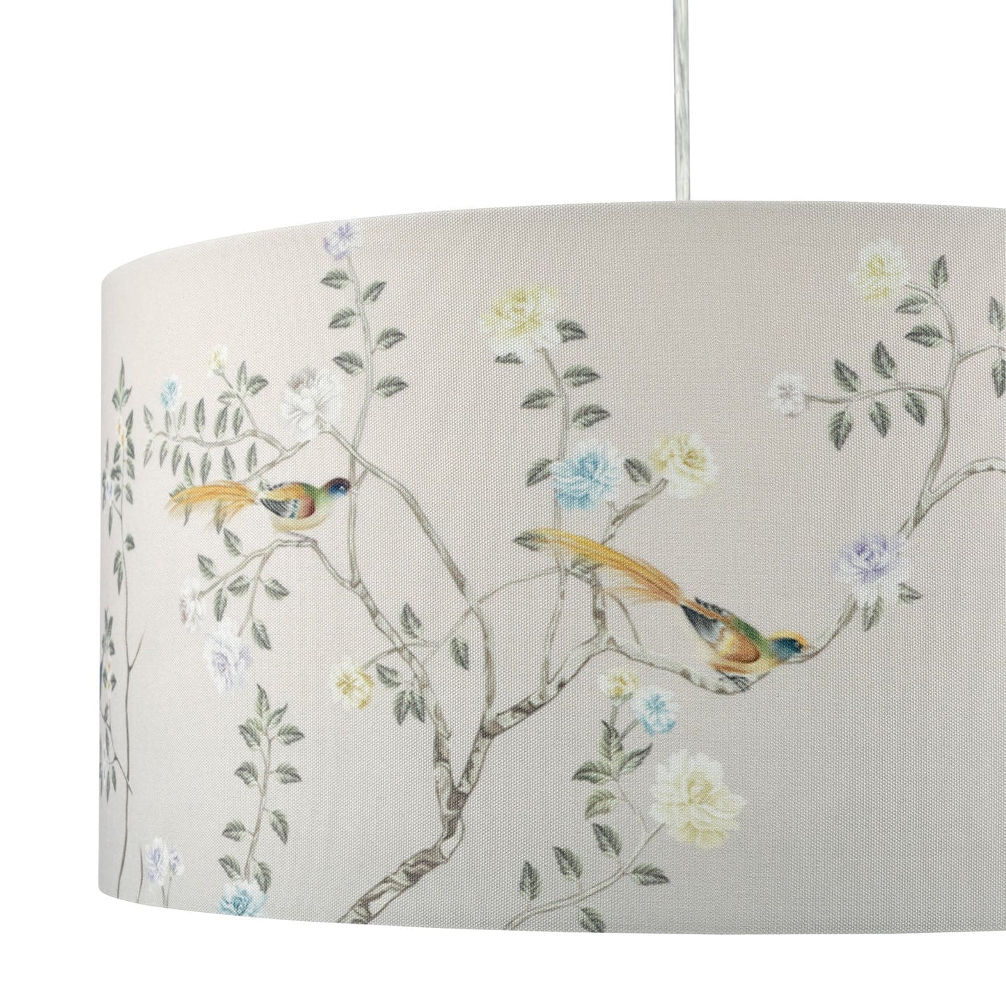 Marble Hill Taupe Cotton Drum Shade 40cm