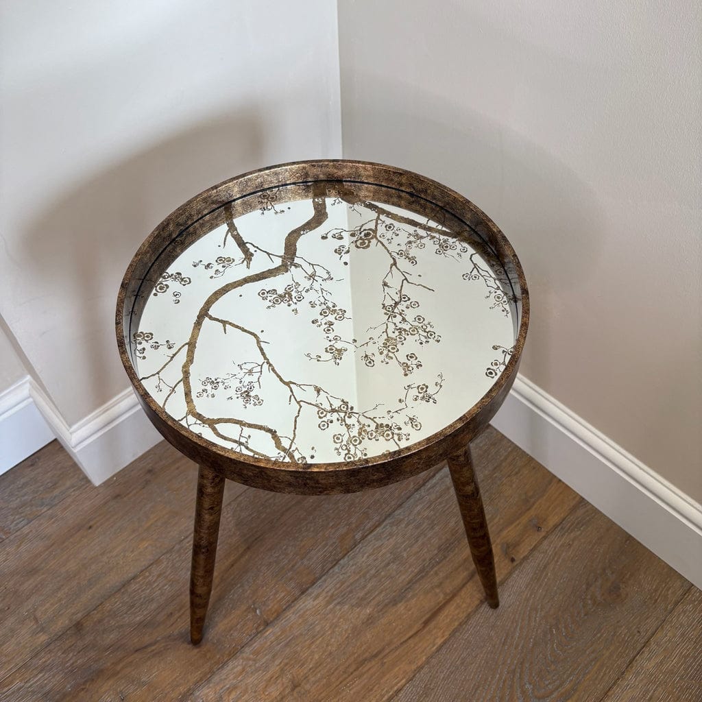 Oriental Tree Side Table