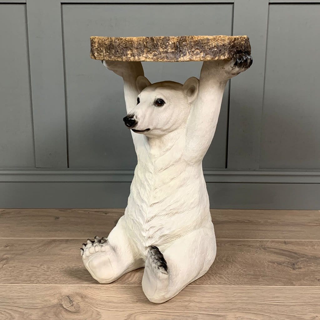Cub Polar Bear Side Table