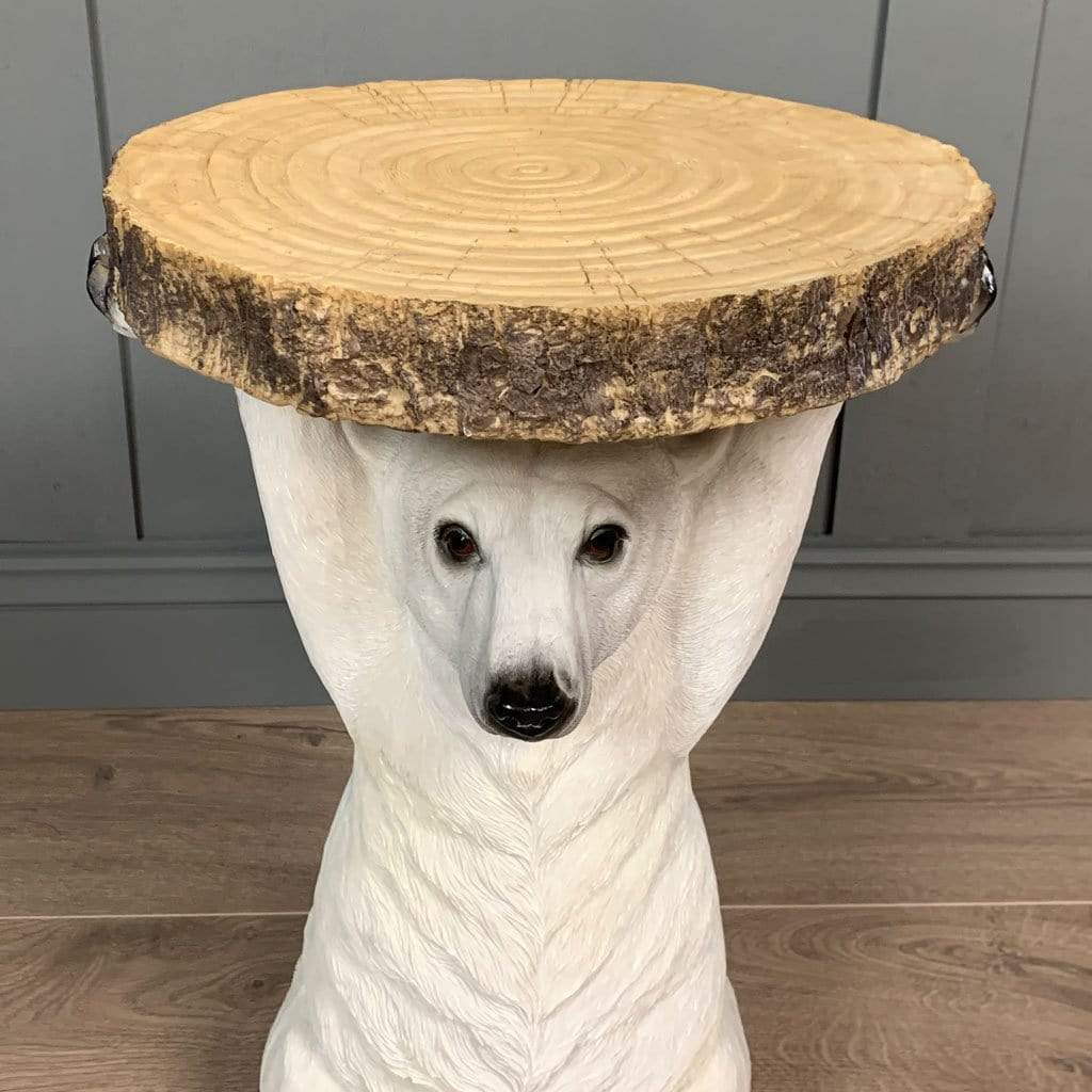 Cub Polar Bear Side Table