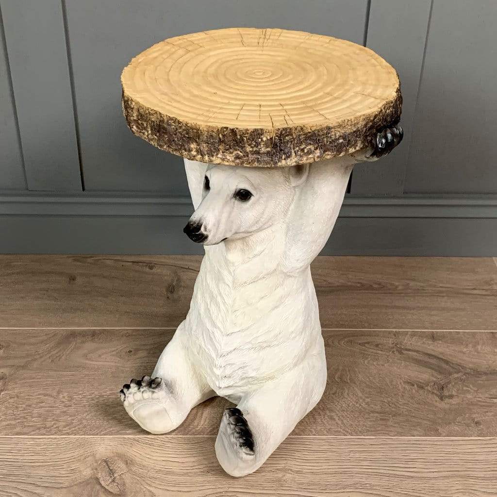 Cub Polar Bear Side Table