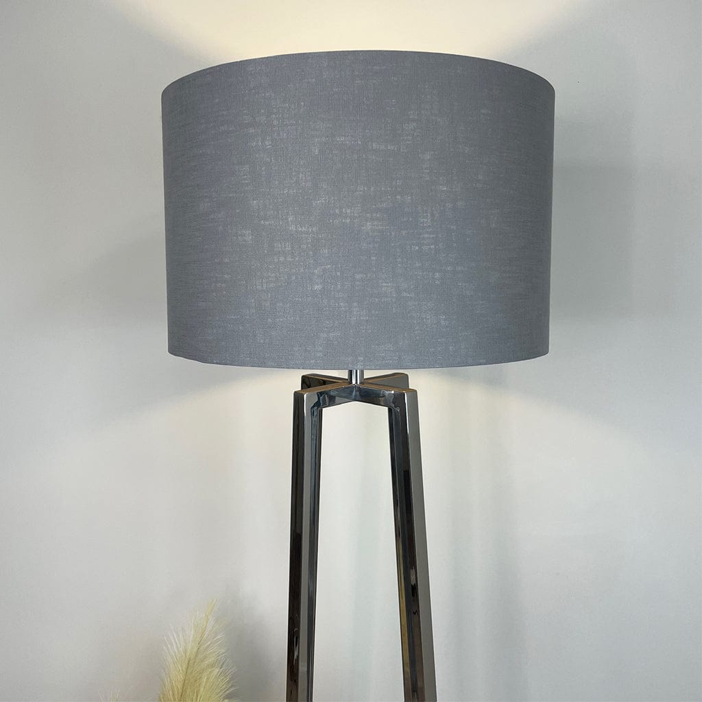 Madison Chrome Floor Lamp Base Only