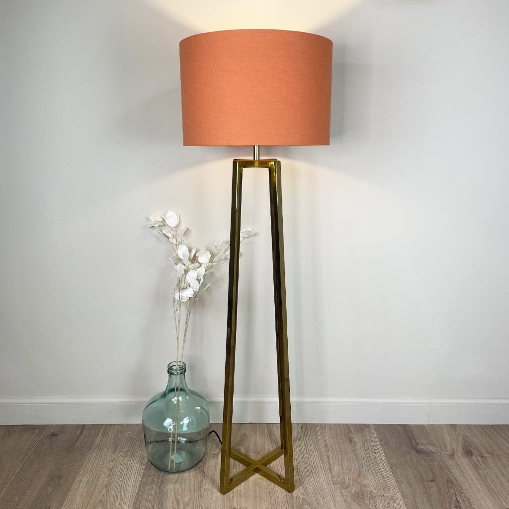 Madison Gold Floor Lamp Base Only