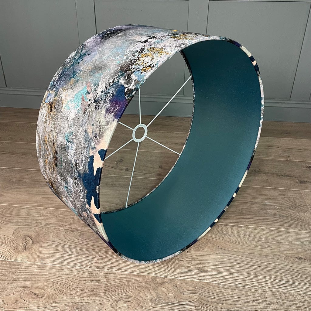 Mairi Helena Scottish Hebridean Homelands Pendant Shade with Cascade Silk Lining
