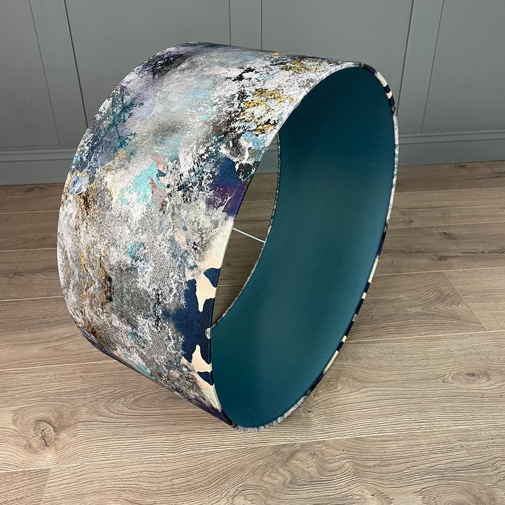 Mairi Helena Scottish Hebridean Homelands Pendant Shade with Cascade Silk Lining