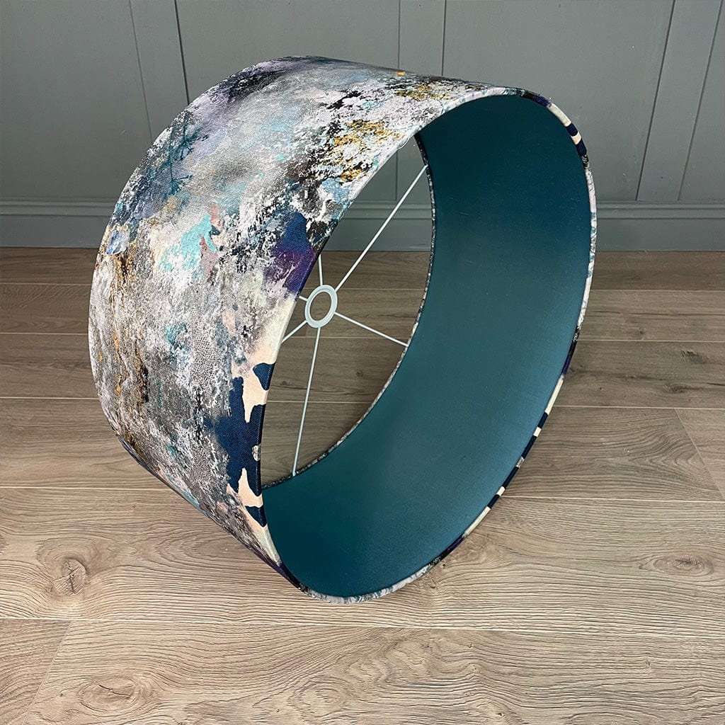 Mairi Helena Scottish Hebridean Homelands Pendant Shade with Cascade Silk Lining