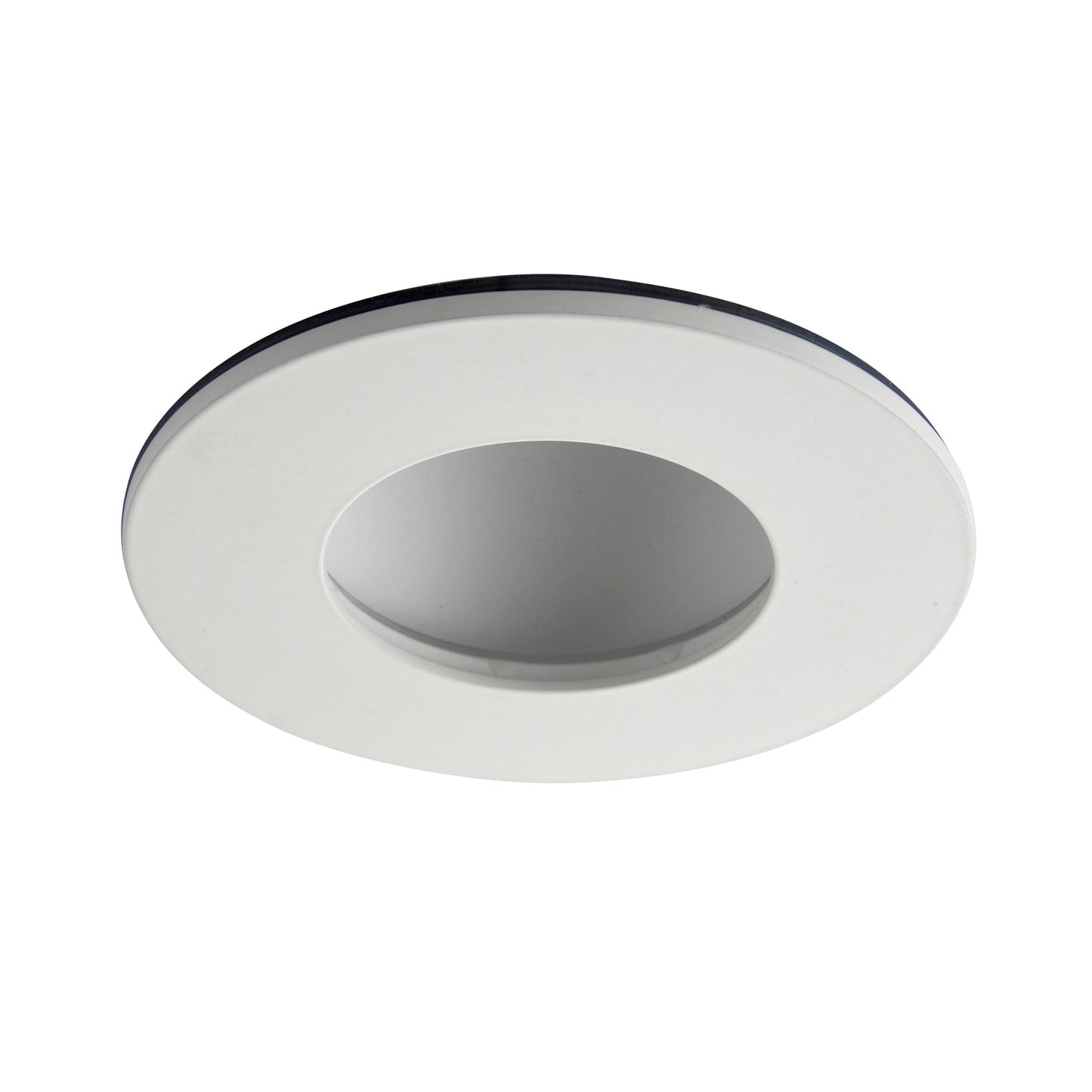 Round ceiling light fixture on a white background