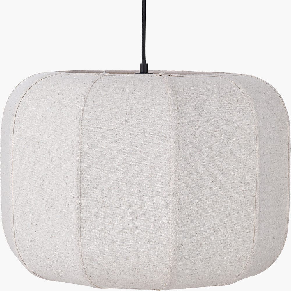 Oscar Natural Linen Ceiling Pendant