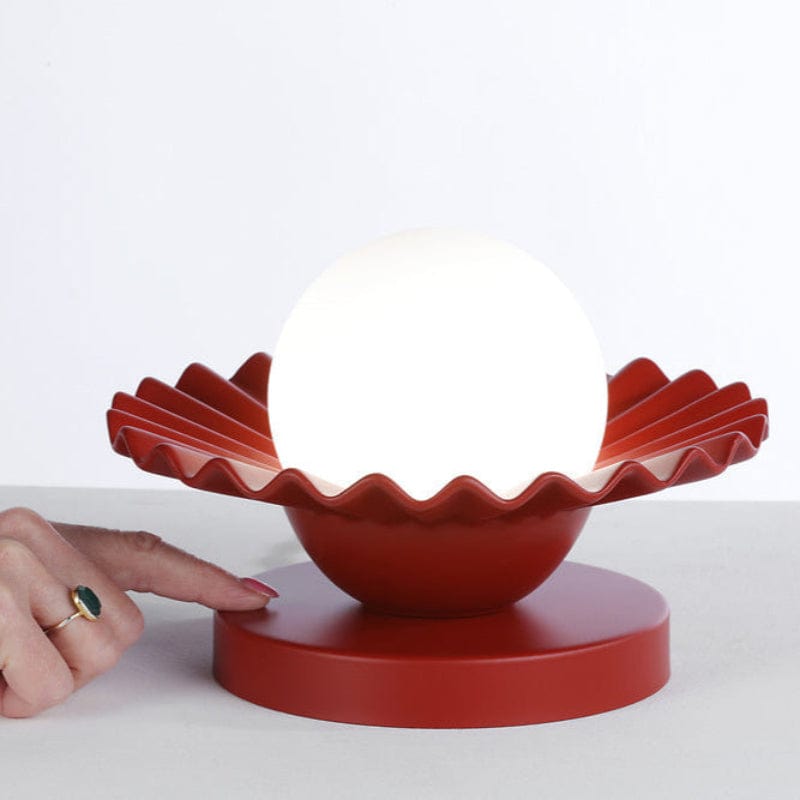 David Hunt Pop Table Lamp with Opal Glass