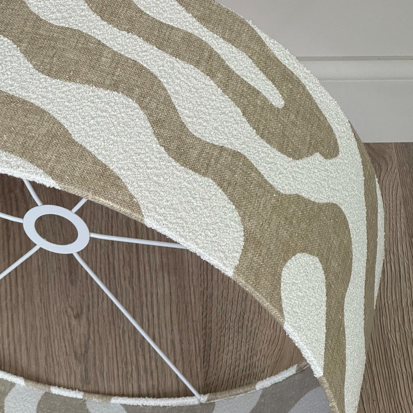 Sigrid Birch Boucle Shade with Frosted Lining