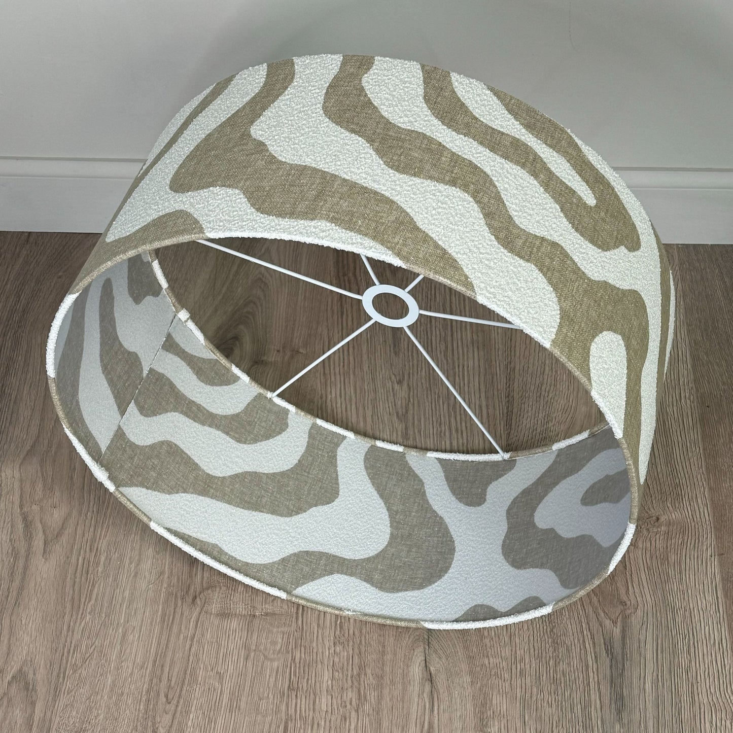 Sigrid Birch Boucle Shade with Frosted Lining