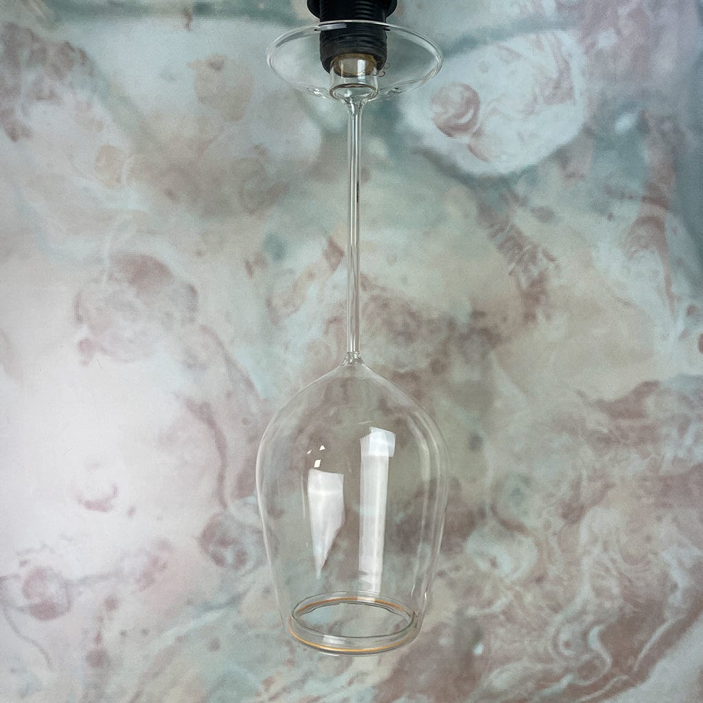 Neptune Wine Glass E27 LED Dimmable Clear