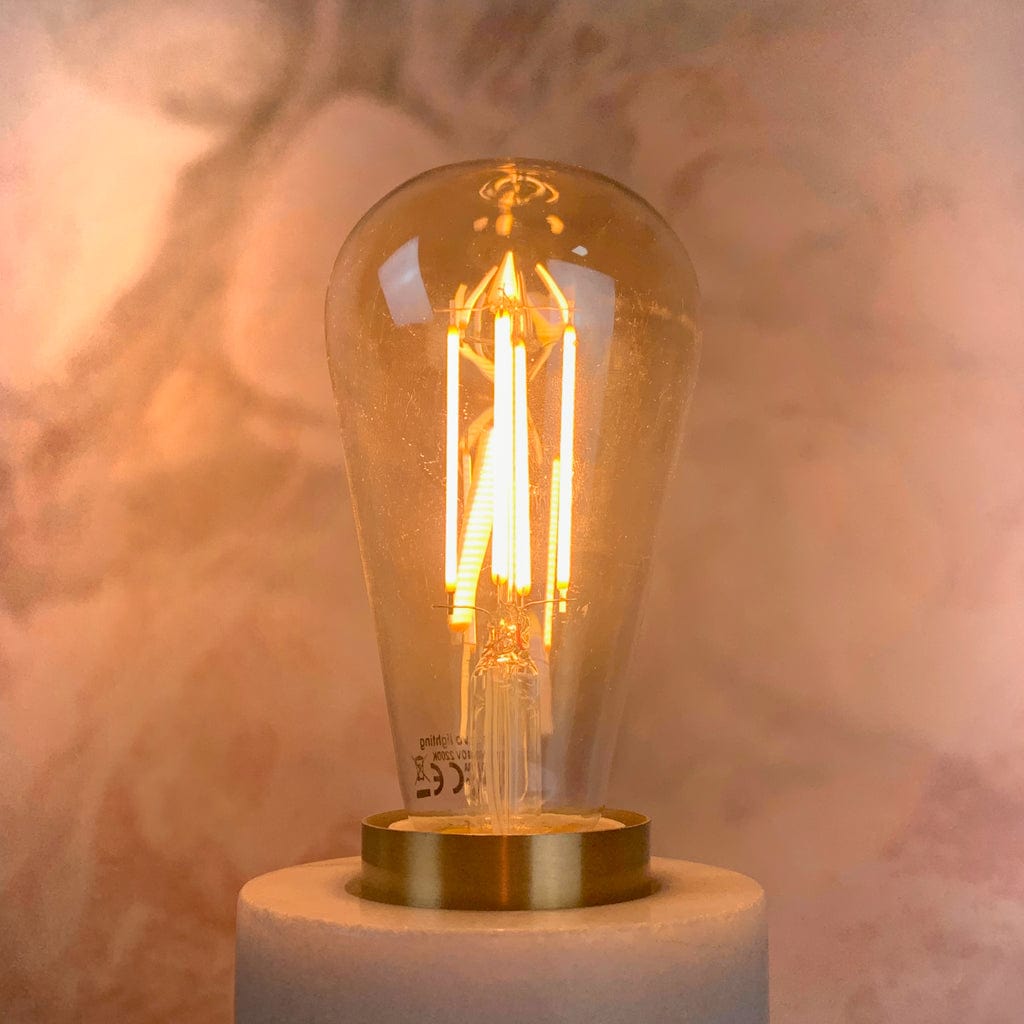 Rustika Dimmable LED E27 Large Screw Tinted
