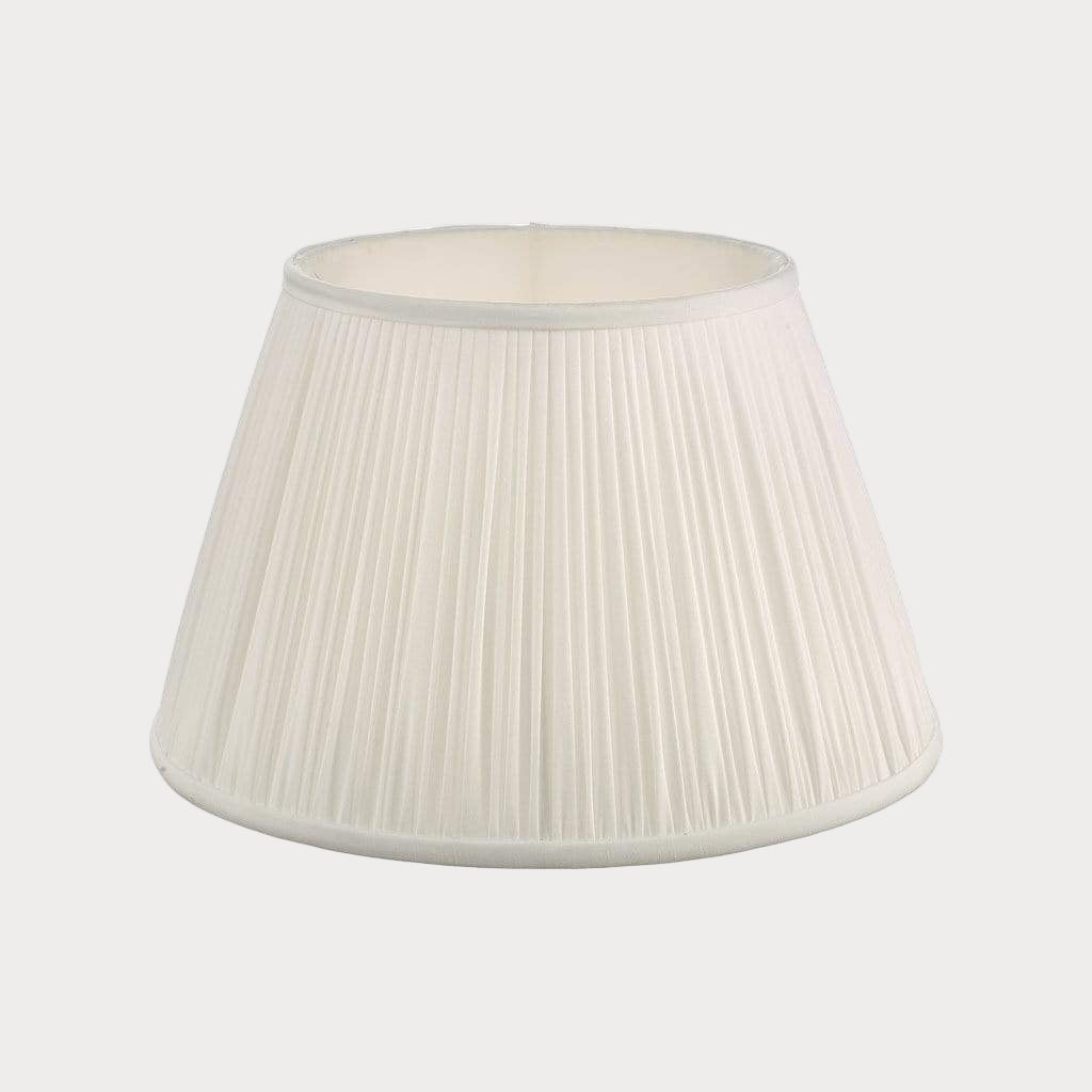 Ulyana Ivory Pleated Shade