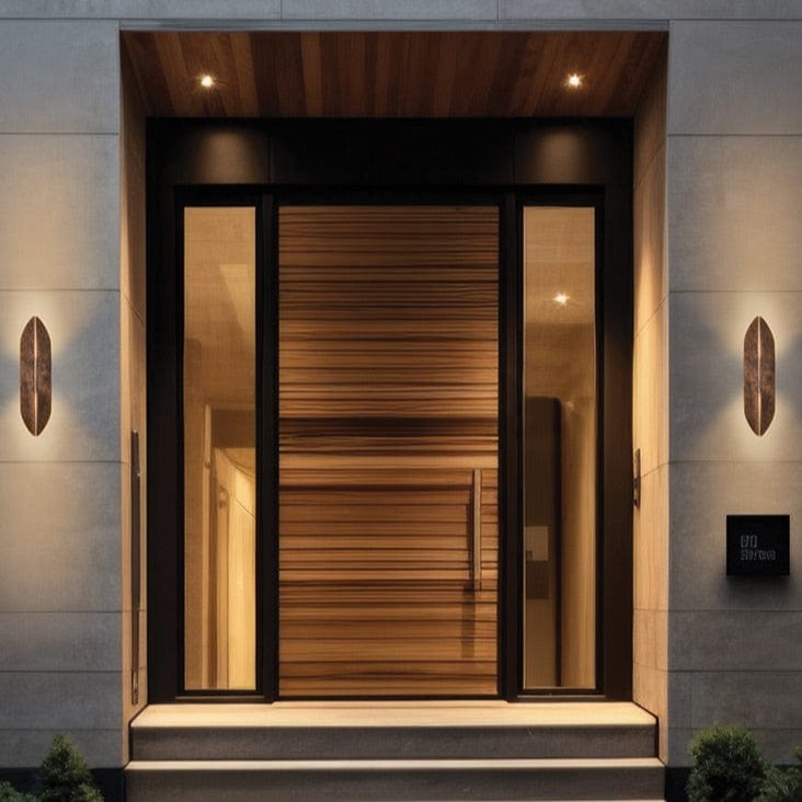 Hero Large Antique Copper Wall Light