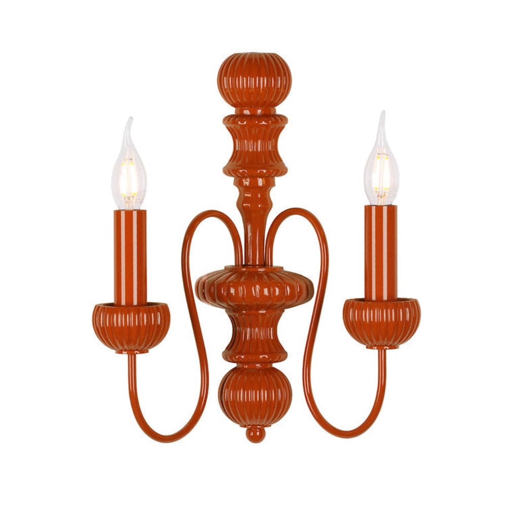 David Hunt 2 Light Zhivago Marmalade Wall Light