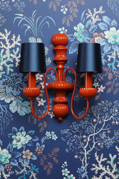 David Hunt 2 Light Zhivago Marmalade Wall Light
