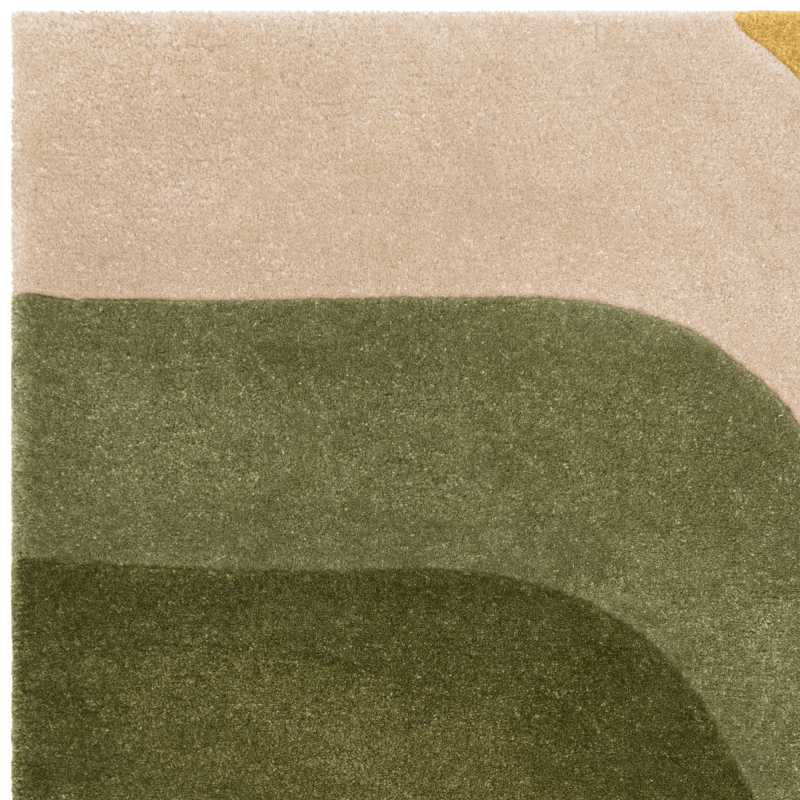 Retro Green Rug