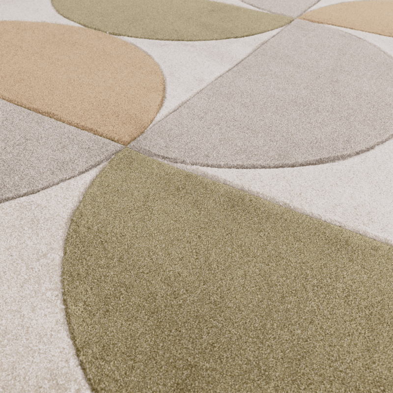 Curves Ochre Rug