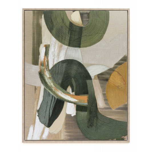 Colby Green Canvas Wall Art