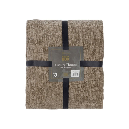 Piper Natural Throw 130cm x 240cm