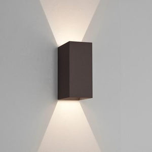 Oslo 160 LED Up & Down Wall Light Textured Black