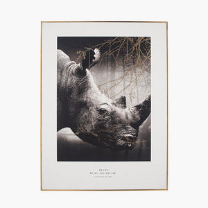 Rhino Print Wall Art