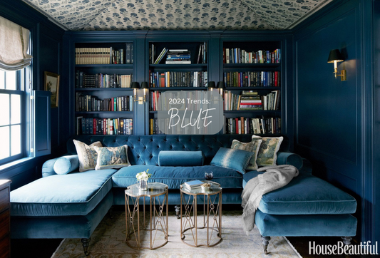 2024 Trends: Is blue the colour of our dreams?