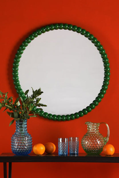 Ruan Round Bobble Mirror