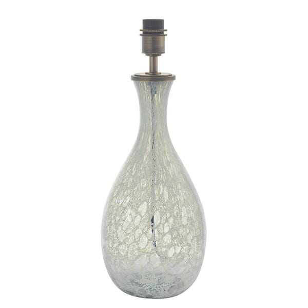 Glass Spirit Table Lamp with Mais Sapphire Shade