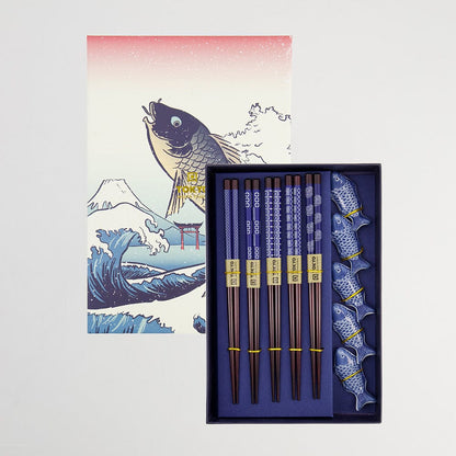 Fish Chopstick Gift Set