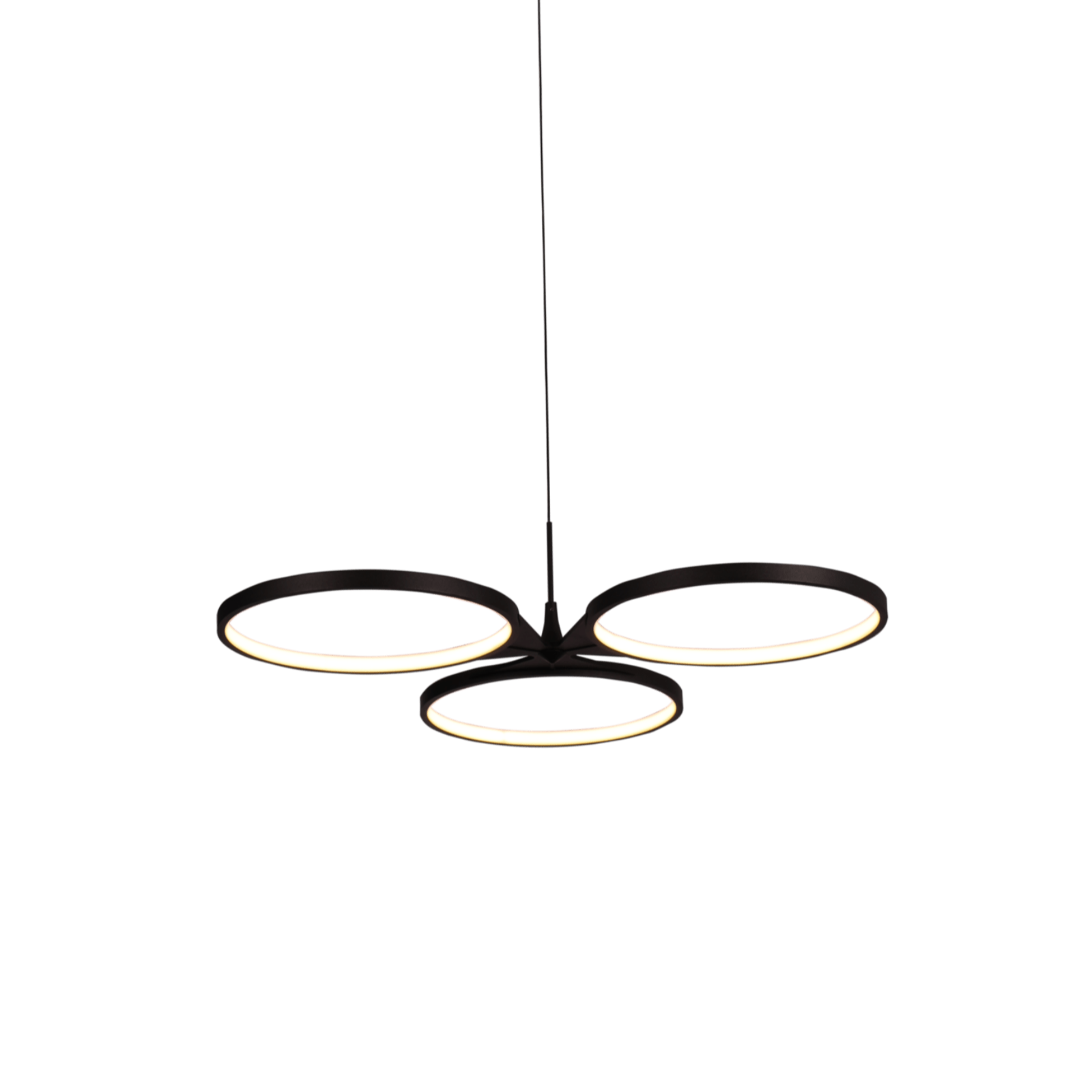 Eternity Matt Black LED Pendant