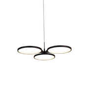 Eternity Matt Black LED Pendant