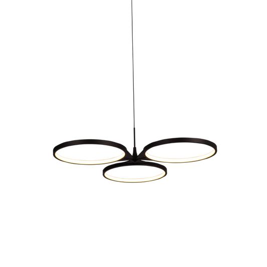 Eternity Matt Black LED Pendant