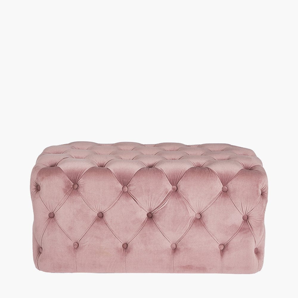 Seraphina Blush Ottoman