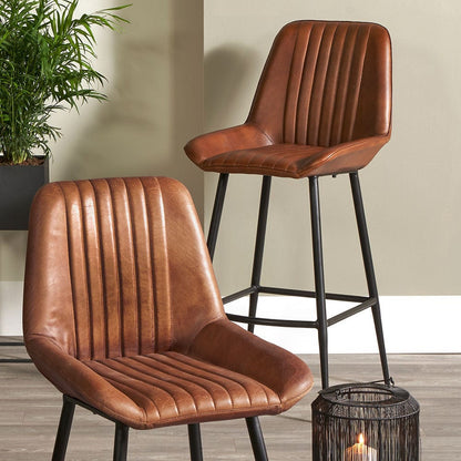 Angelo Brown Bar Stool