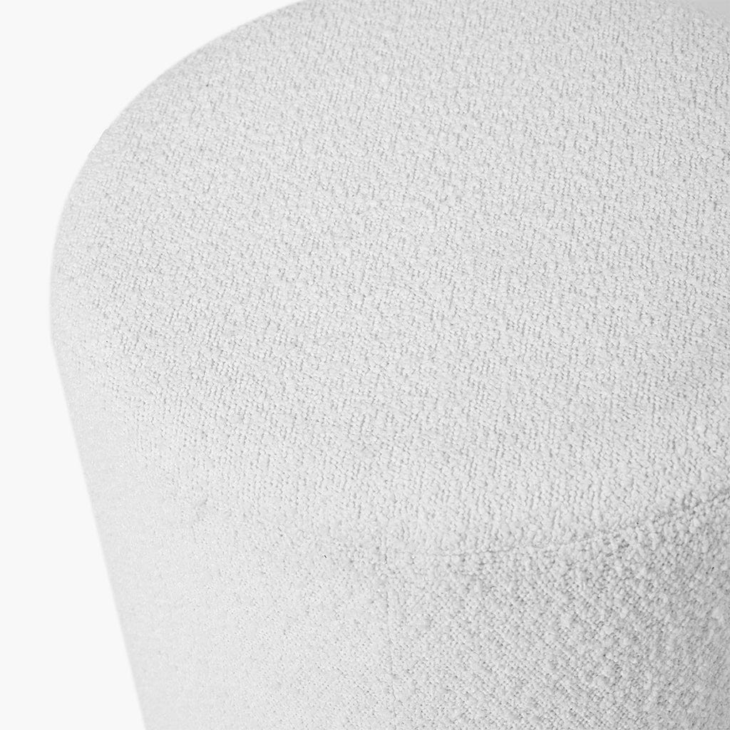 Sassari Boucle Cylinder Pouffe