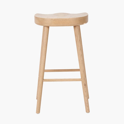 Laselle Ash Wood Bar Stool