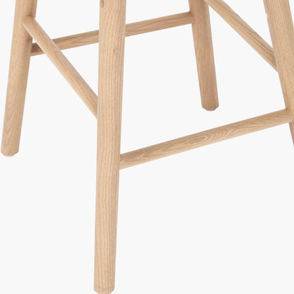 Laselle Ash Wood Bar Stool